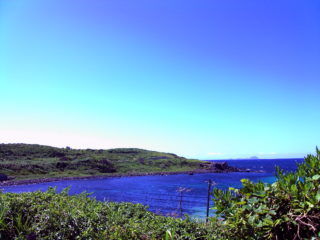 角島　小高い丘
